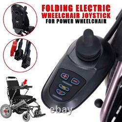 Contrôleur de joystick LED étanche 24V pour fauteuil roulant électrique pliant aux États-Unis
