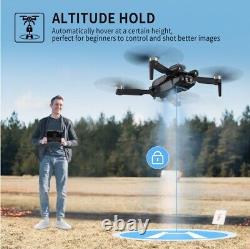 Drone avec caméra 4K pour adultes, quadricoptère RC AUOSHI avec moteur brushless haute vitesse