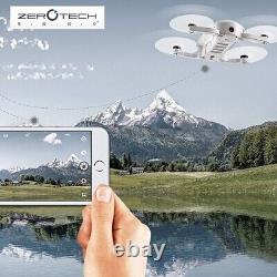 Drone de poche ZEROTECH Dobby Selfie FPV avec caméra HD 4K, contrôle par application Wifi, blanc