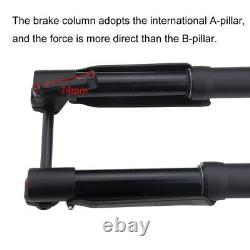 Fourche à suspension pneumatique inversée boost pour vélo tout-terrain avec rebond conique universel