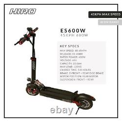 HIRO ES 600W Scooter Électrique Tout-Terrain d'Exploration