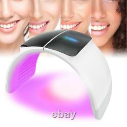 Machine de thérapie par la lumière LED pour la beauté du visage avec PDT pliable à 7 couleurs