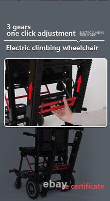 Monte-escalier électrique pour fauteuil roulant pour monter les escaliers motorisés à domicile