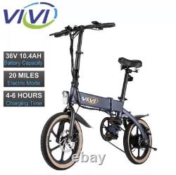 Nouveau vélo électrique pliant Vivi 2022 de 20 pouces avec batterie EBike