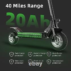 Scooter électrique avec batterie Li 48V 20AH, moteur 1300W et pneu pneumatique de 10 pouces