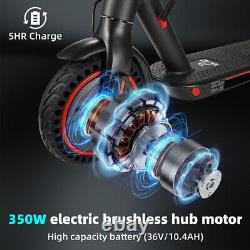 Scooter électrique tout-terrain ONSON de 8.5 pouces approuvé pour la route, 10.4Ah 350W
