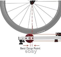 Support d'entraînement pliable pour rouleau de route pour vélo de montagne en salle avec ajustement de 16 à 29 pouces ROCKBROS