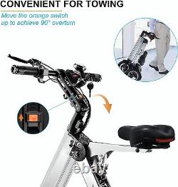Tricycle électrique Topmate ES32 pour adulte, scooter de mobilité à 3 roues pliable