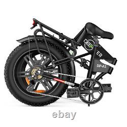 Vélo électrique DEEPOWER 1000W pour adultes, VTT 20Ah 48V pliable eBike