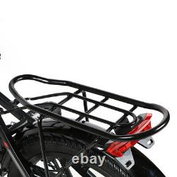 Vélo électrique Samebike pliable 350W noir blanc amélioré 48V 10.4AH 7 vitesses