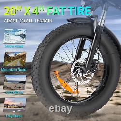 Vélo électrique pliant Ridstar 1000W VTT à pneus gras E-Bike Batterie 48V/14Ah